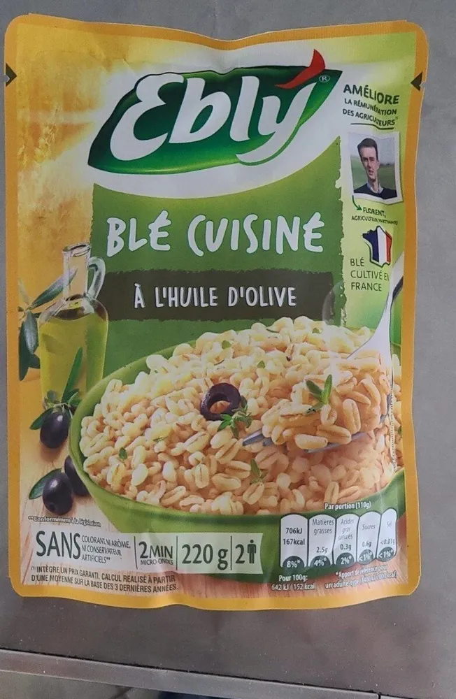 Ebly blé cuisiné