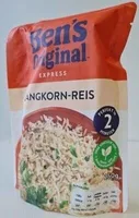 BEN’S ORIGINAL Express-Reis Langkorn Reis fertig in 2 Minuten 250g 1.19€ 1kg 5.41€