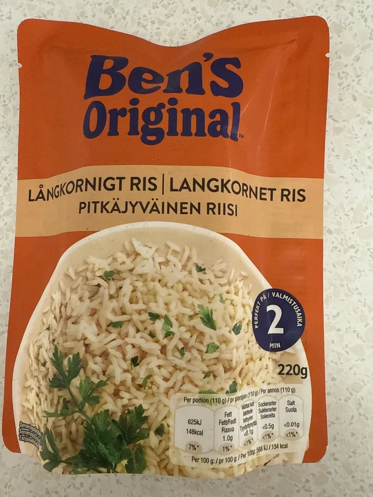 Pitkäjyväinen Riisi