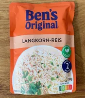 Uncle Bens REIS Langkorn-Reis fertig in 2 Minuten 250g 1.19€ 1kg 5.41€