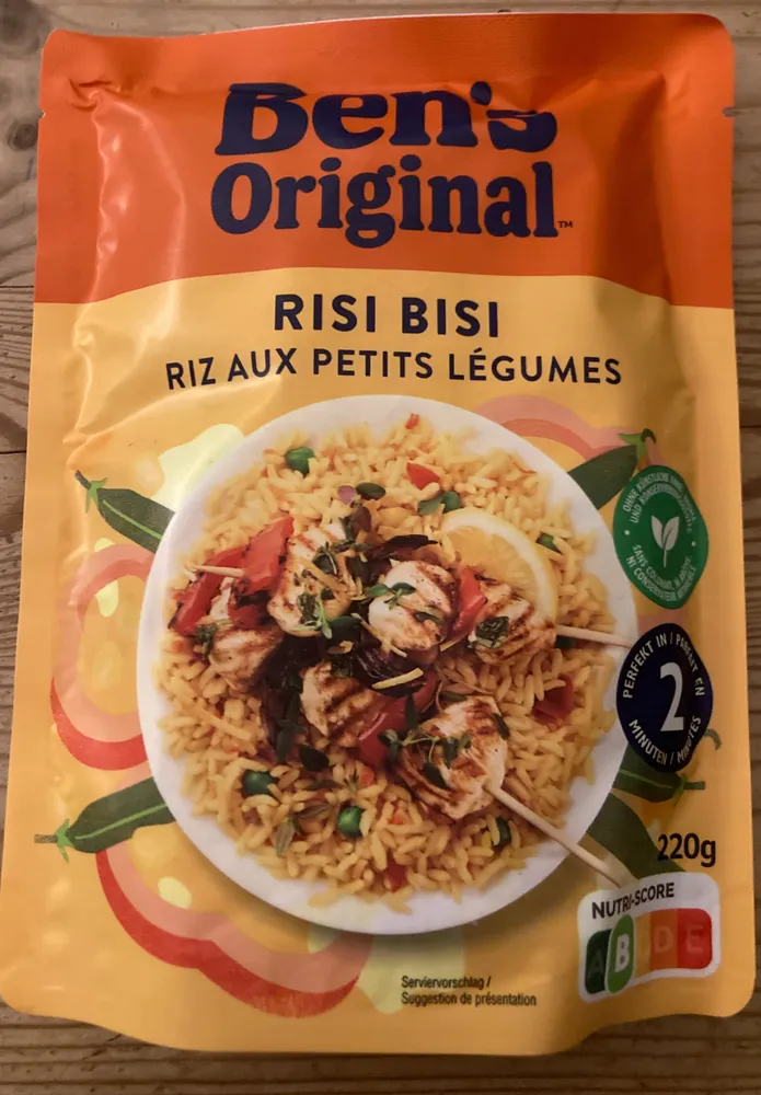 RISI BISI RIZ AUX PETITS LÉGUMES