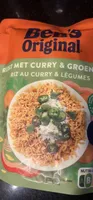 Rijst met Curry & Groenten / Riz au Curry & Légumes