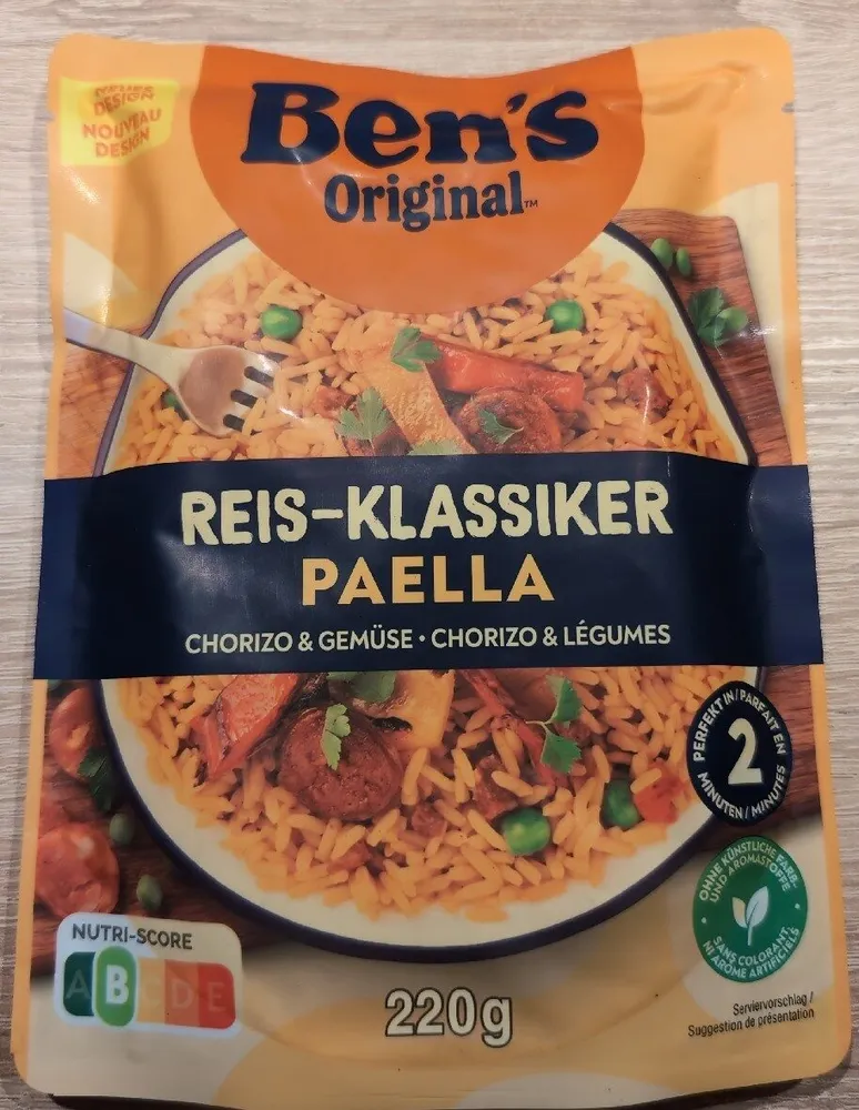 Paella Choriza & Gemüse