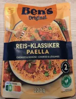 Paella Choriza & Gemüse