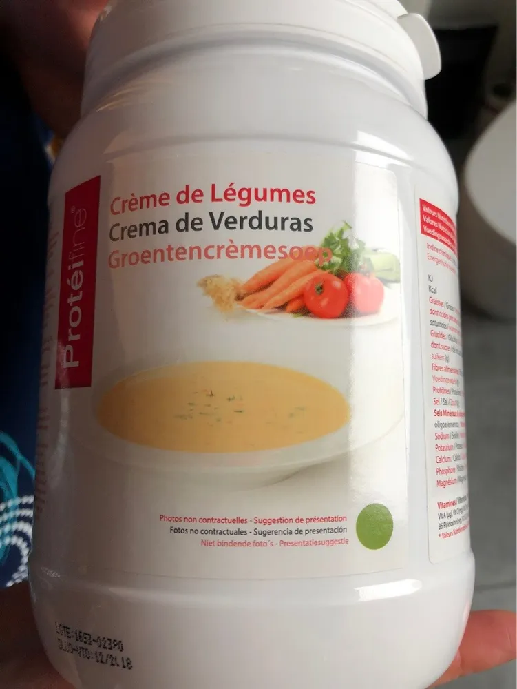 Crème de légumes