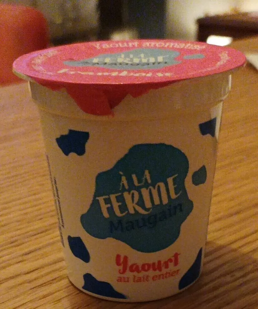 Yaourt aromatisé framboise