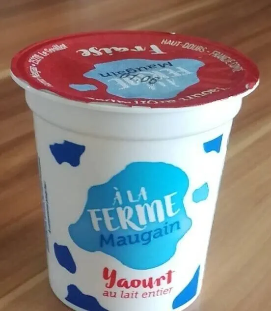 Yaourt au lait entier Maugain aromatisé