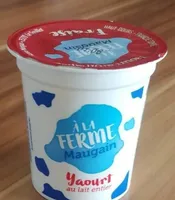Yaourt au lait entier Maugain aromatisé