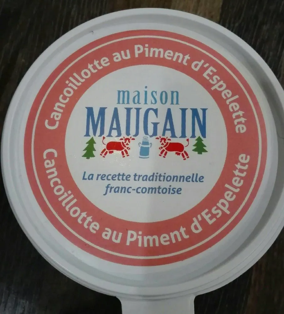 Cancoillote au piment d'espelette