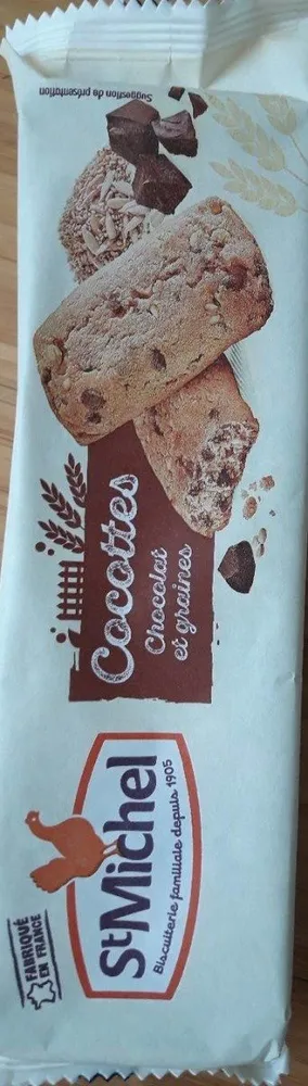 Cocottes chocolat et graines