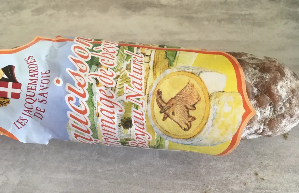 Saucisson fromage de chevre