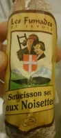 Saucisson sec aux noisettes
