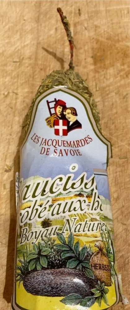 Saucisson enrobé aux Herbes