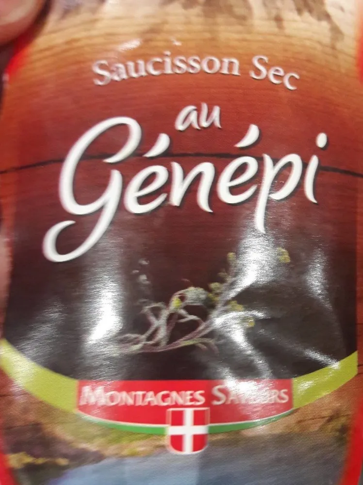 saucisson sec au genepi