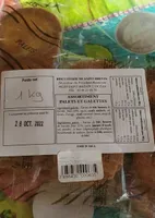 Assortiment palets et galettes