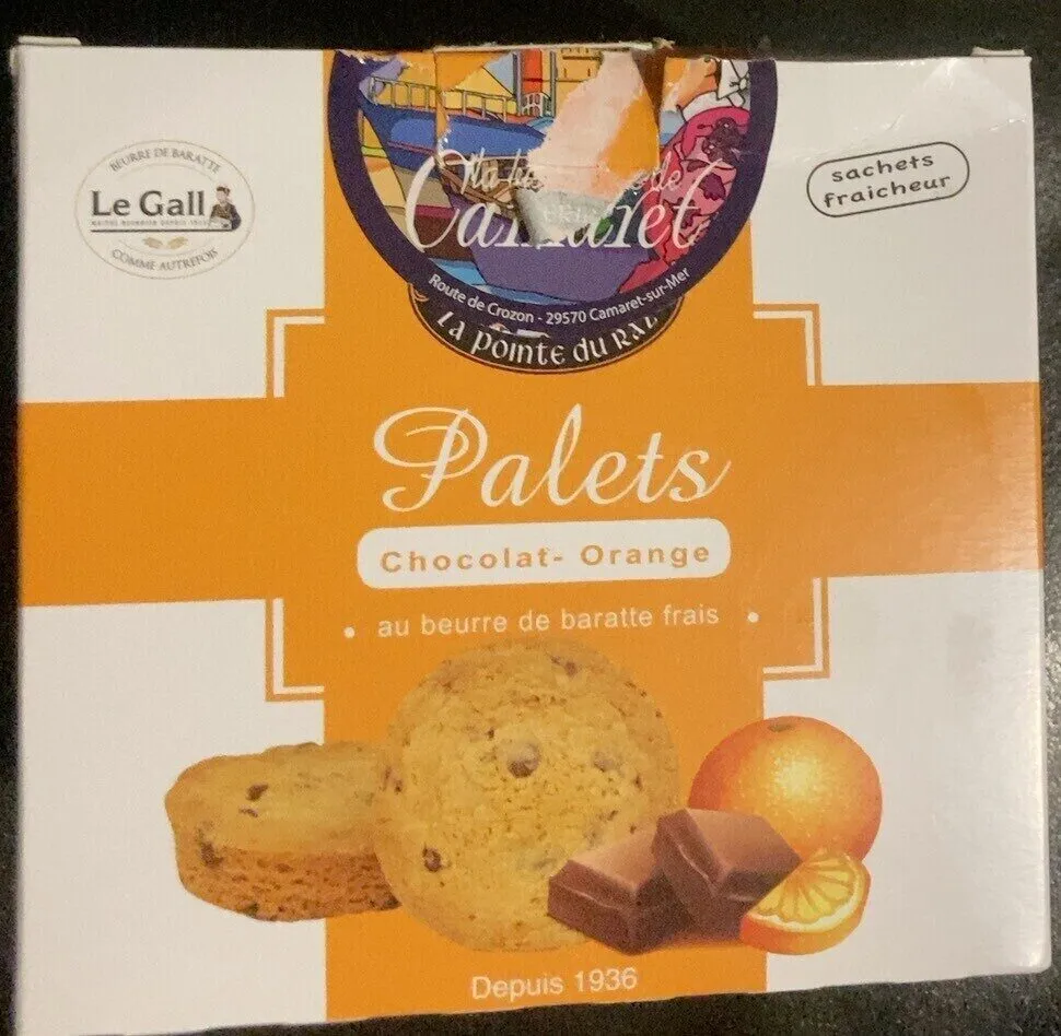 Palets chocolat-orange