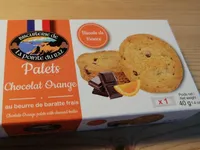 Palets chocolat orange
