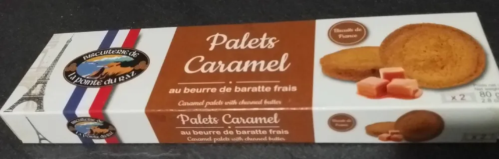Palets caramel