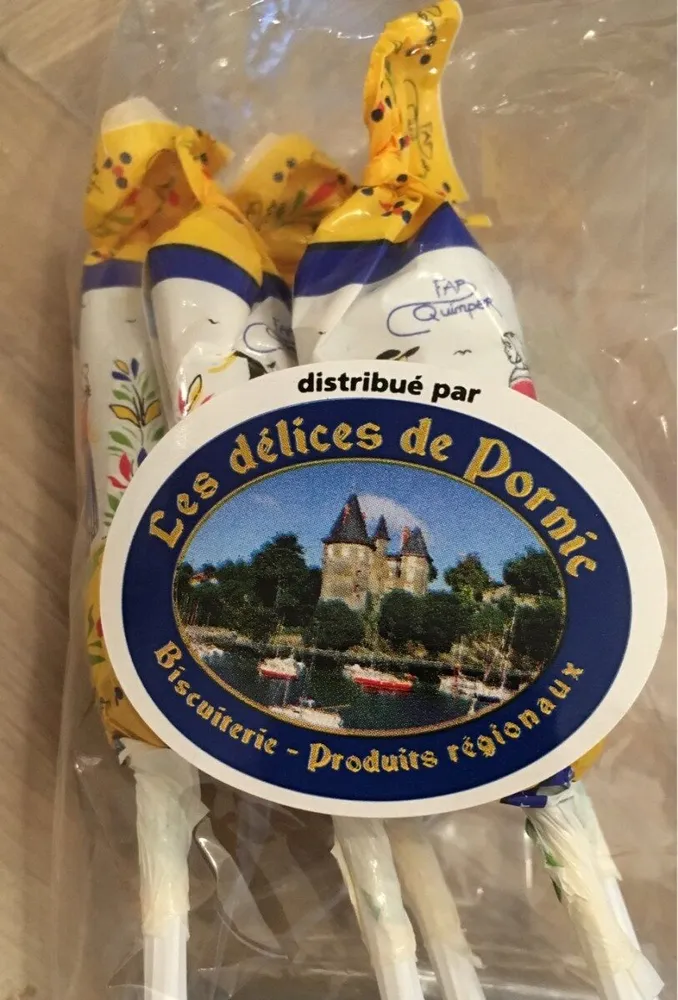 Sucettes caramel au sel de Guérande