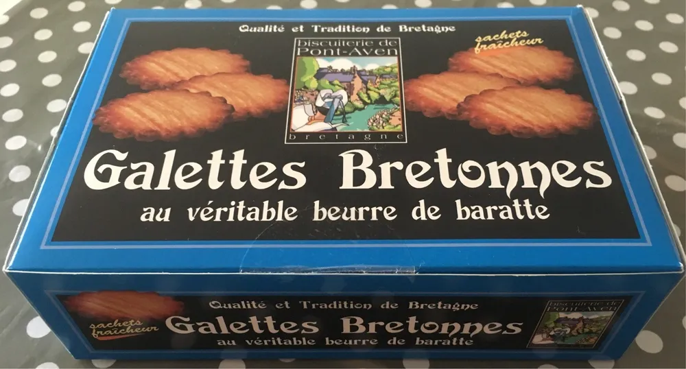 Galettes Bretonnes au veritable beurre de baratte