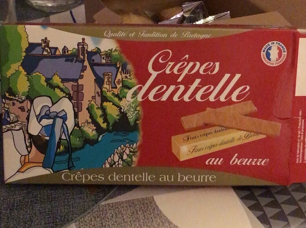 Crêpes dentelle au beurre