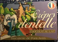 Crêpe dentelle - Chocolat au lait