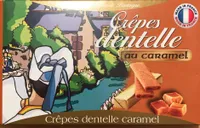 Crepes dentelle caramel