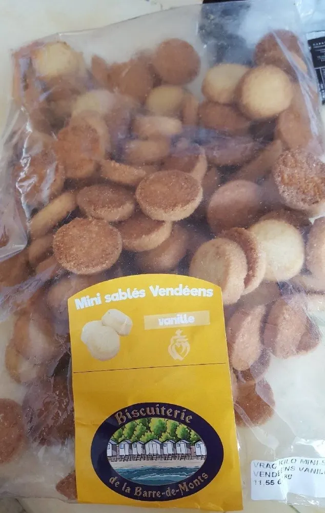 Mini Sablés Vendéens Vanille