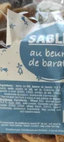 Sablés au beurre de baratte