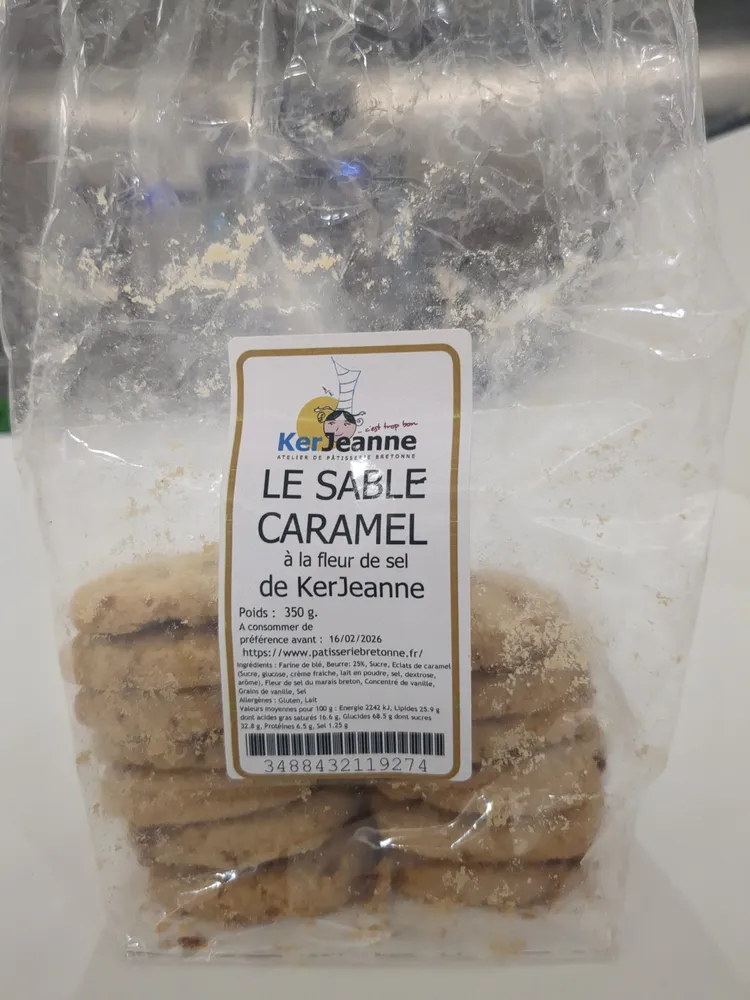 Le sable caramel à la fleur de sel