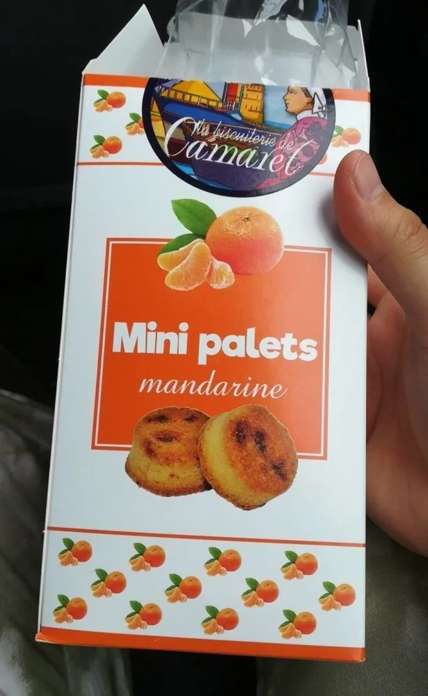 Mini palets mandarine