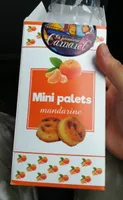 Mini palets mandarine