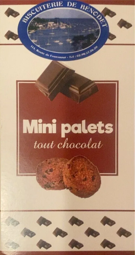 Mini palets tout chocolat