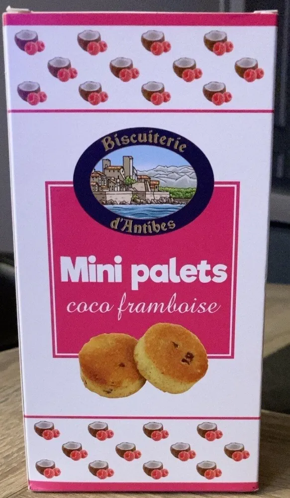 Mini palets coco framboise