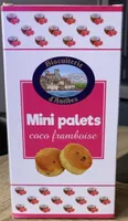 Mini palets coco framboise