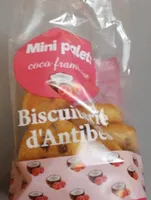 Mini palets coco framboise