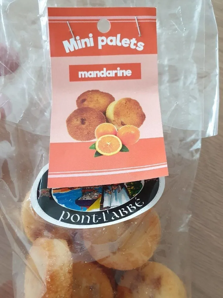 Mini palets mandarine