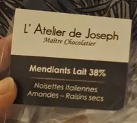 Mendiants Lait