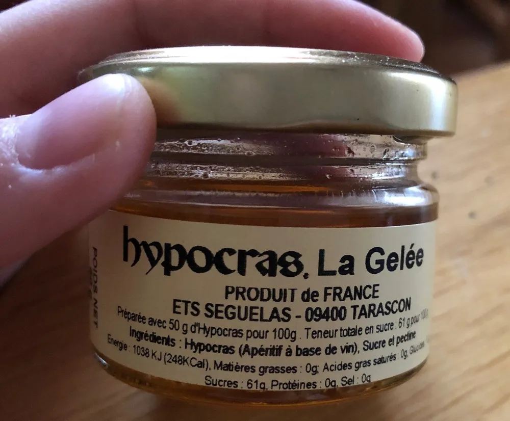 Hypocras La Gelée