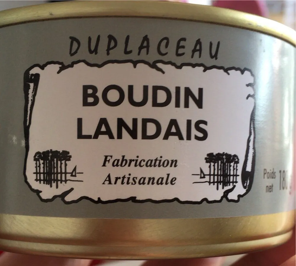 Boudin landais