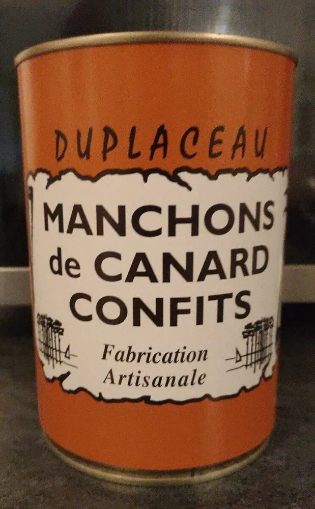 Manchons de canard confits
