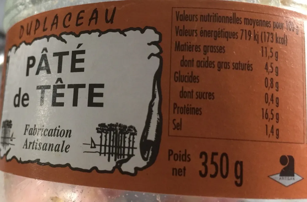 Pate de tete