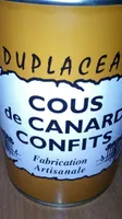 Cous de canards confits
