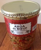 Axoa de boeuf au piment d'Espelette
