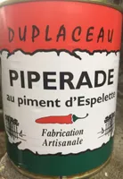 Piperade au piment d'espelette