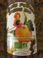 Jus de pomme cassis bio