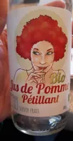 Jus de pomme pétillant