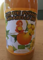 Jus de pomme mirabelles bio