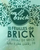 10 feuilles de brick