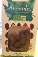 Amandes au chocolat noir cacao